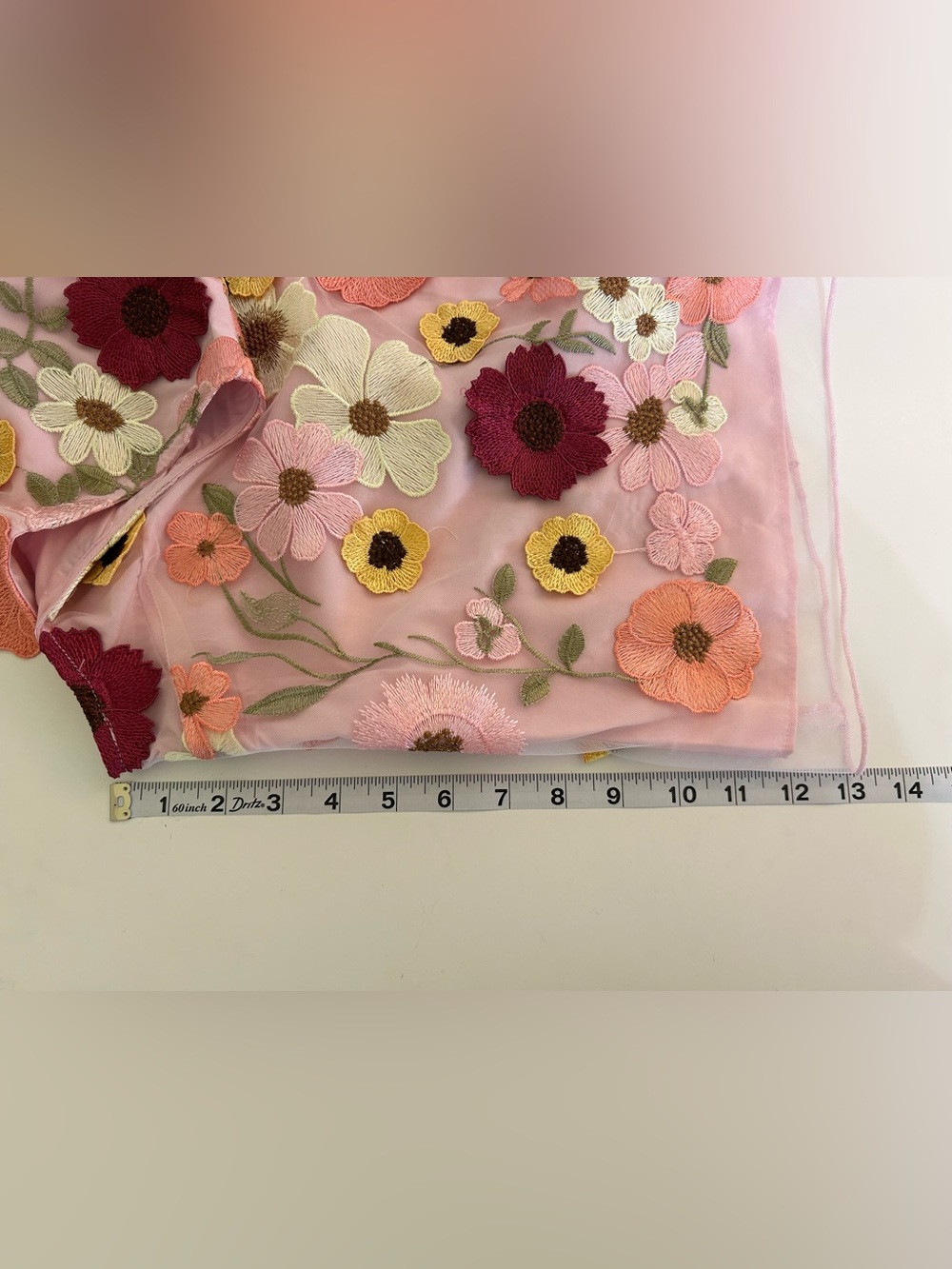 Nanette Lepore Pink Floral Taylor Swift Inspired Blouse. Satin lined Sleevless - Picture 5 of 6
